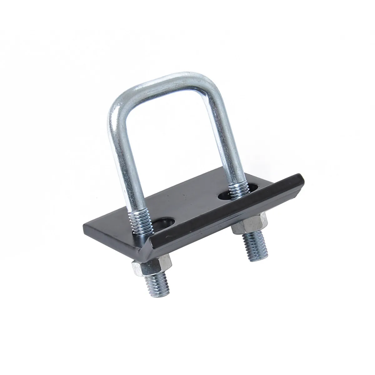 

U Shape Trailer Hitch Stabilizer Black Silver Insert Fixator Prevents Rattling Wobbling Rocking for Suv Truck Rv Sedan Trailer