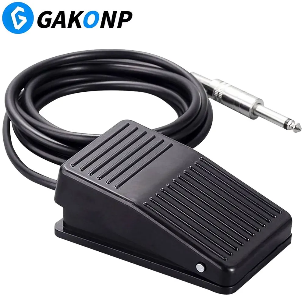 Tattoo Foot Pedal Switch ABS Plastic Anti Slip Foot Switch with Plug for Tattoo Power Machine Power Controller