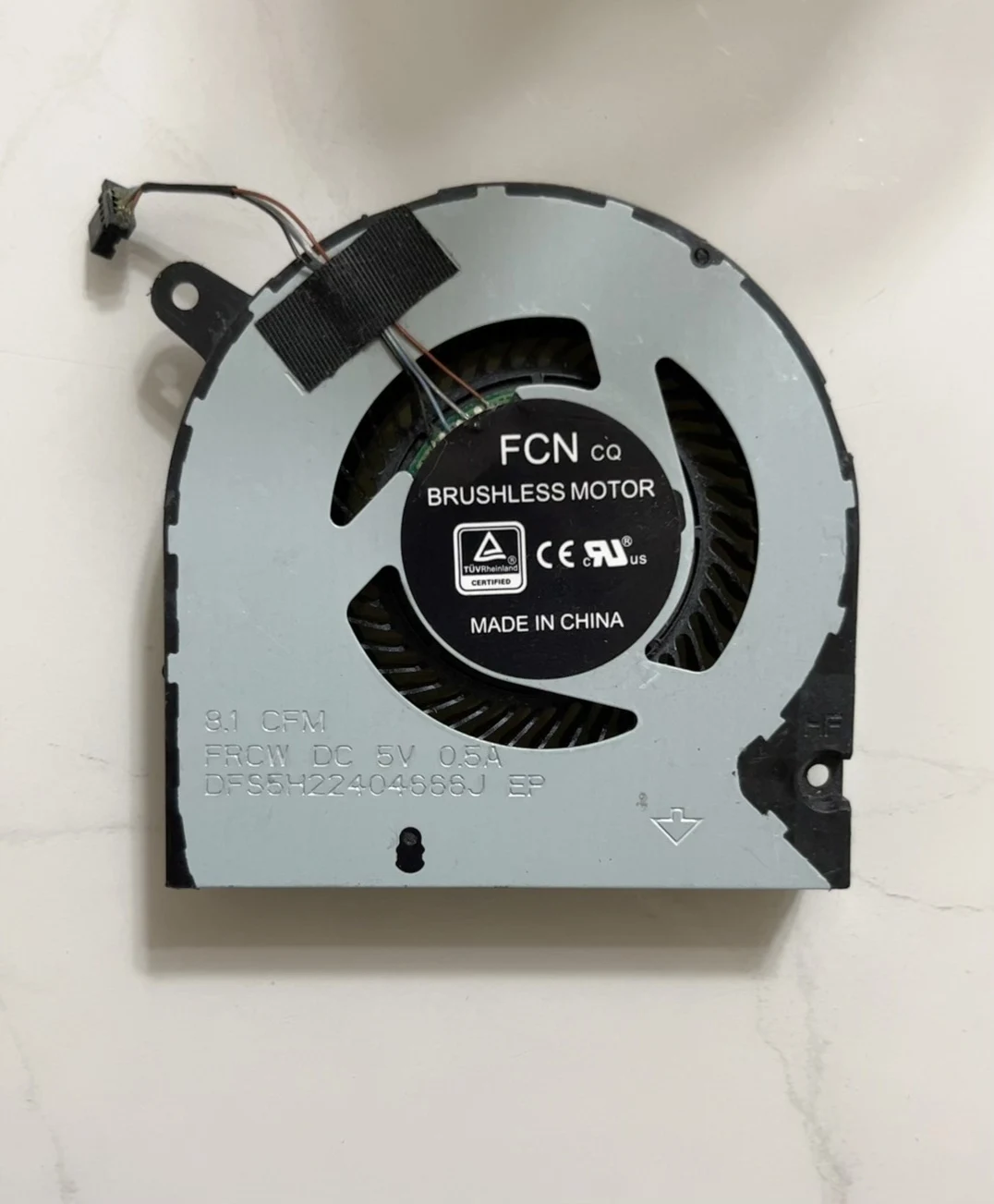Suitable for G3-3500 G5-5500 G5-5505 notebook CPU cooling fan thick version