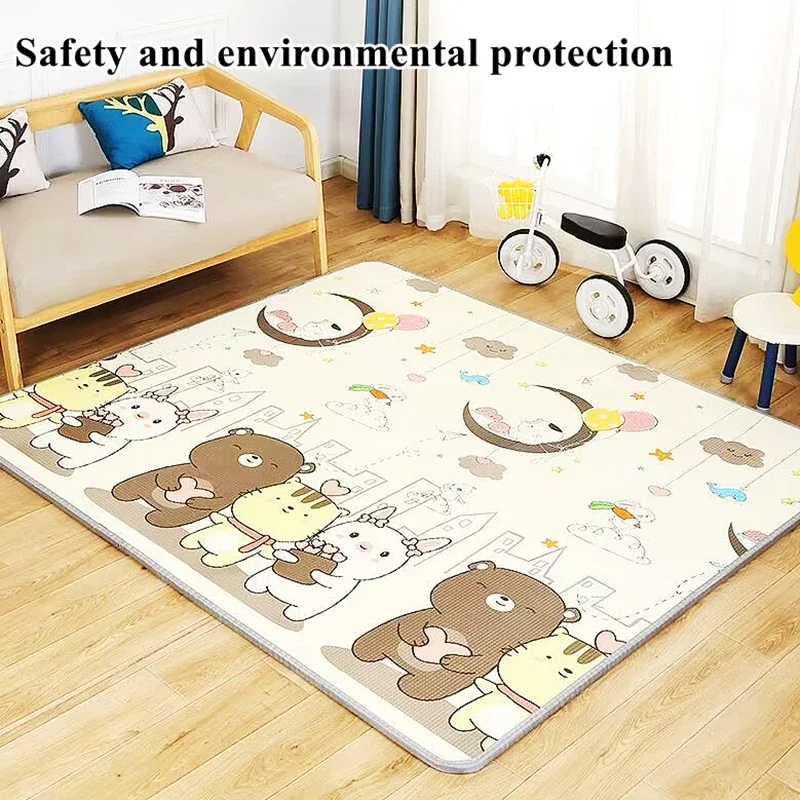 200x180cm Children\'s Safety Mat Rugs Non-toxic High-quality 2023 EPE Baby Activity Gym Baby Crawling Play Mats Carpet Baby Games