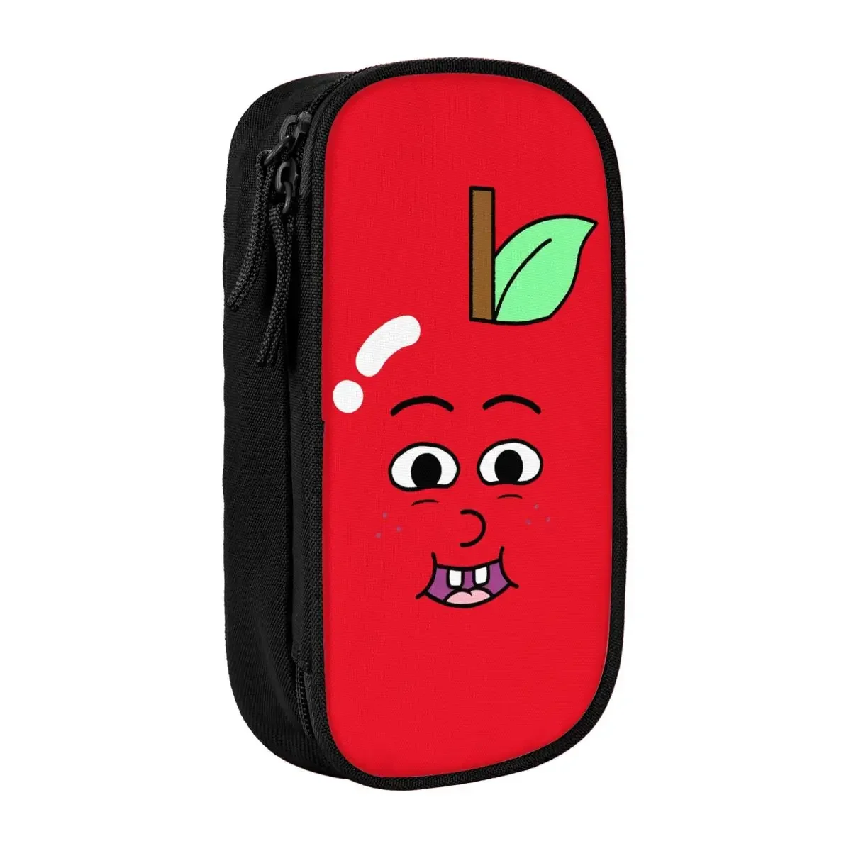 

Пеналы с яблоком и луком, яблоком, Lovely Me Asf с лицом, мем, держатель для ручек, сумка для детей, большие школьные пеналы для хранения студентов