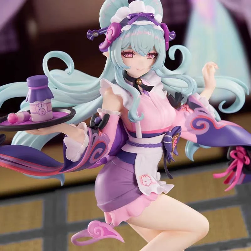 【Presale】Invitation Letter Genshin Impact Game Character Sculpture Yumemizuki Mizuki Action Figurals Model Anime Figurine Statue
