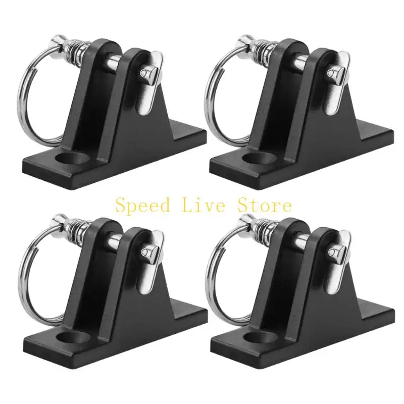 547C Marine Nylon Clamps With Stainless Steel Pins Bimini Top Fitting For Deck Awning