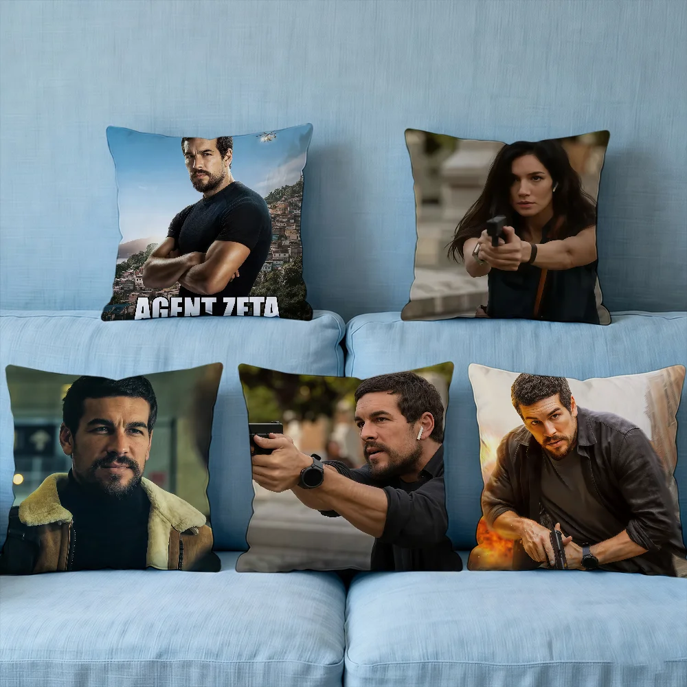 Agent Cushion 2026 Cover Decorative Throw Pillow Modern Square Romantic Couch Sofa Bed Zeta Car