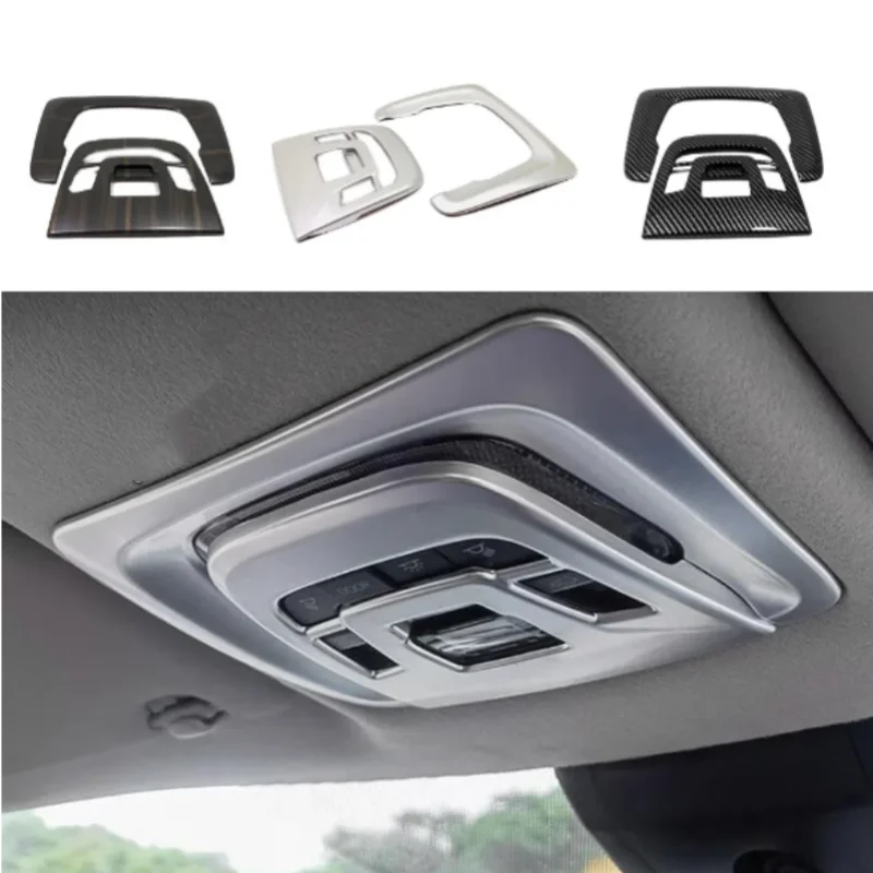 

ABS Plastic Front Reading Light Lamp Panel Trim Stick Cover Interior Accessories For Toyota Corolla Cross XG10 2022 2023 2024+