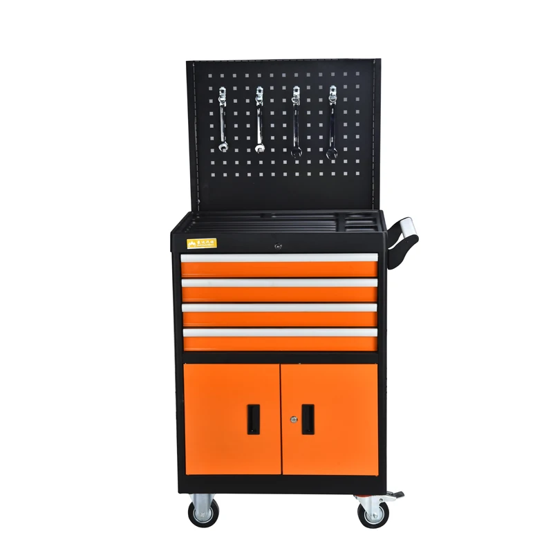 Customizable Rolling Mechanical Workshop Garage Tool Cabinet For Tool Repairing And Storage In Garages