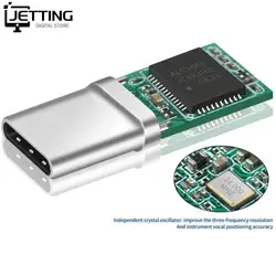 AL5686 Chip Type-C Digital Audio Headphone Plug DAC Decoding Lossless Sound Quality 32bit 384khz USB C Hifi Connector Adapter