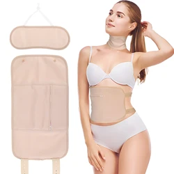 Castor Oil Wrap Kit Castoroil Pack Adjustable Castor Oil Self Conditioning Aid for Liver Abdomen Muscles To Improve Circulation