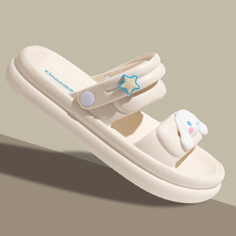 Zapatillas de verano para niños, sandalias cómodas de suela blanda Eva, zapatos planos para interiores, zapatos de playa para exteriores, chanclas