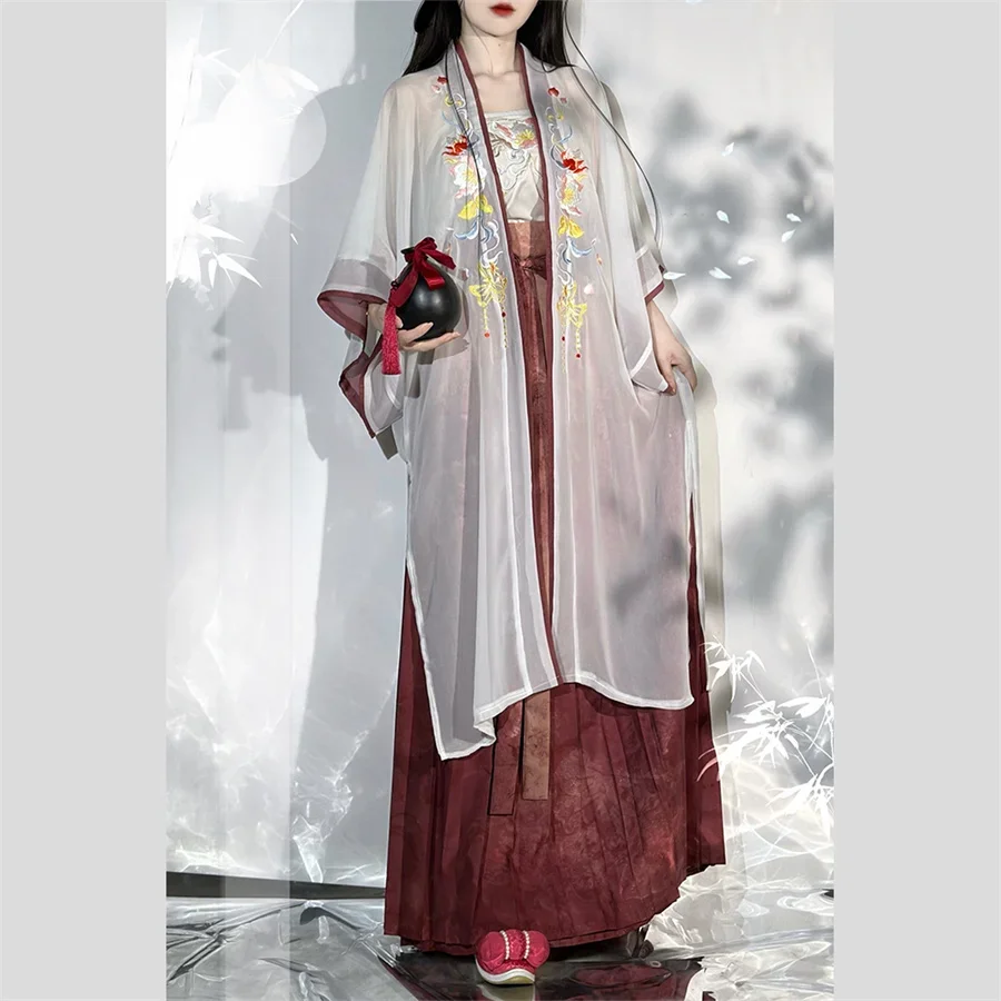 Original Hanfu Women's Clothing New r Ancient Costume Annual Meeting Dance Performance Costume Female Sweet  Hanfu