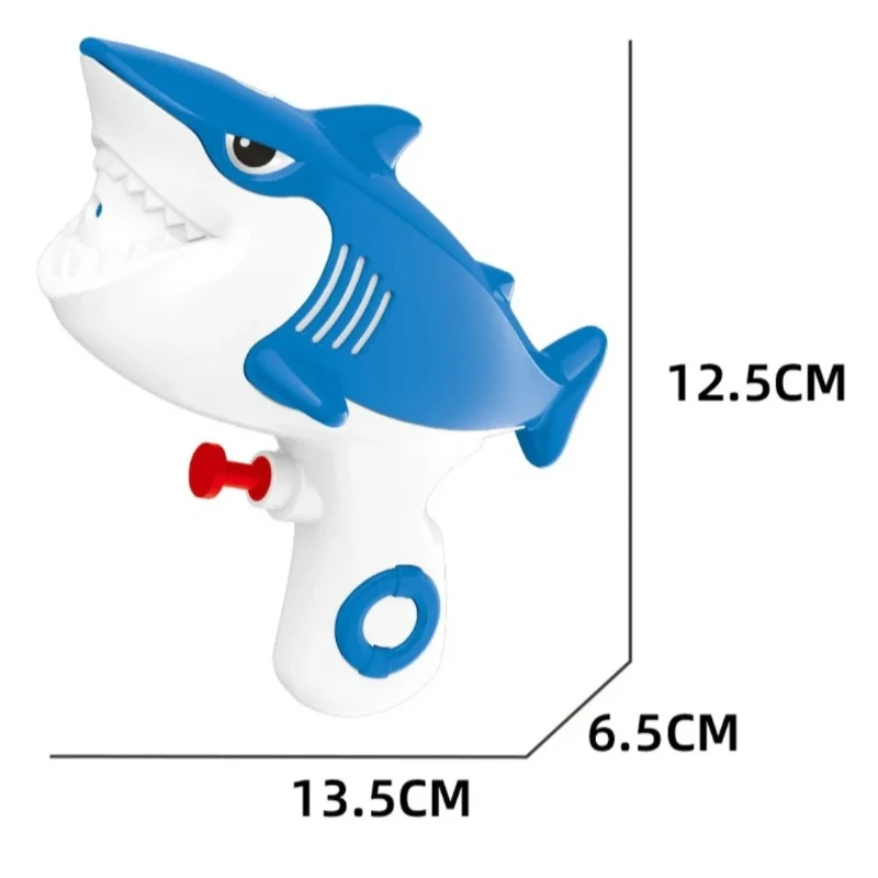 1 pz pistola ad acqua per bambini giocattolo estivo piscina sport acquatici soffio pesce squalo bambini gioco da spiaggia acqua giocattoli all'aperto per bambini regali di compleanno
