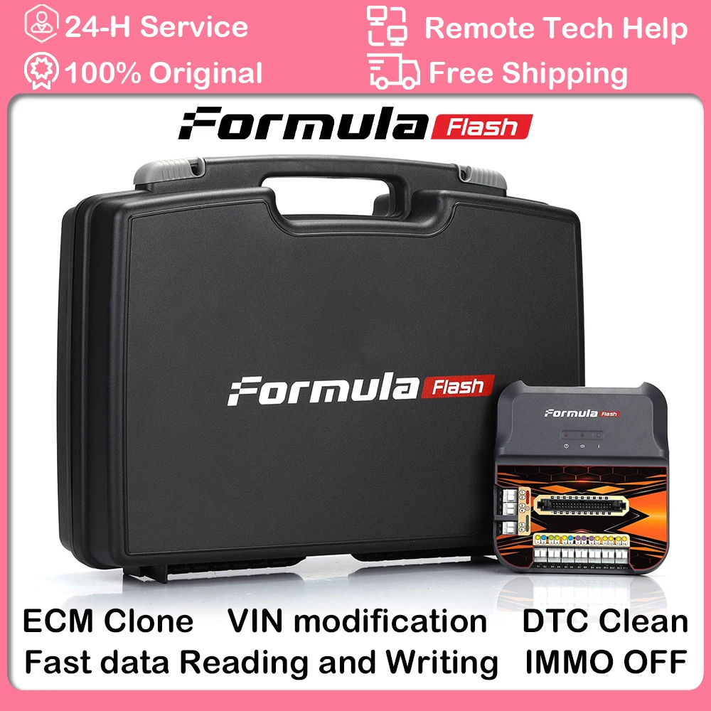 2025 New FormulaFLash ECU Programmer ECU TCU Chip Tuning Supports Online Update Get Free Winols 4.70 Damos2020 