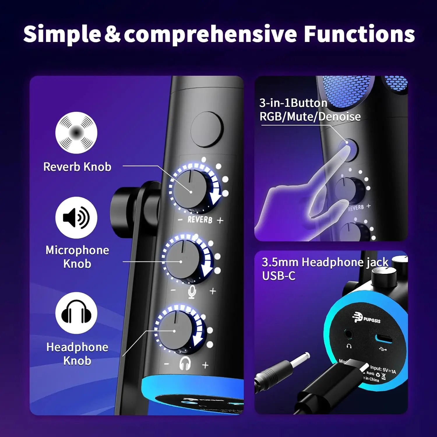 Thumbnail 2 - #36 Latest USB Condenser Microphones Offers