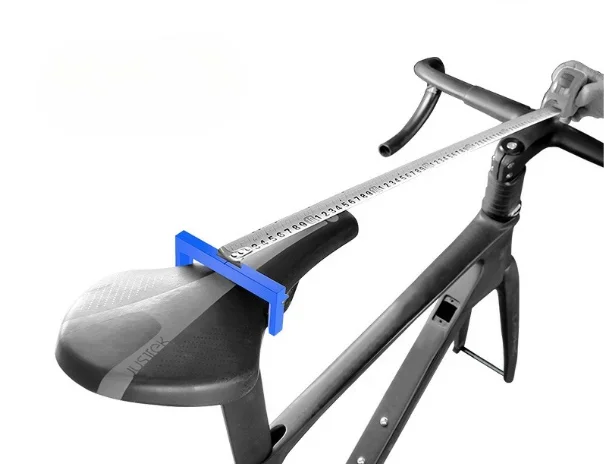 

New RISK Bicycle Seat Cushion Height Measuring Tool MTB mountian Road Bike Saddle Height Fitting Measurement Gauge