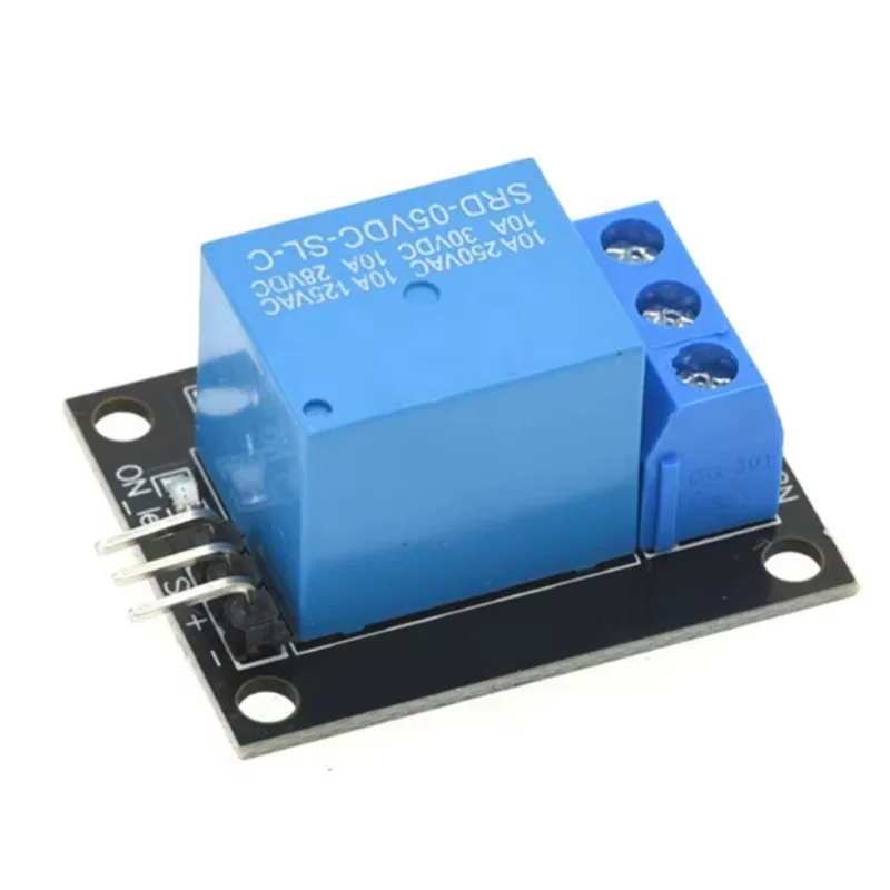 ABZW Voor Arduino Voor PIC AVR DSP ARM Compatibel 1-Kanaals Relaismodule Shield 20 Stuks 5V KY-019 relaismodule