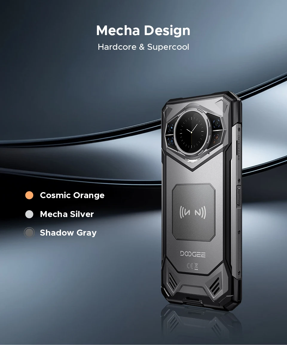 World Premiere DOOGEE S200 5G Rugged Phone 6.72" 120Hz Display 48GB RAM 256GB ROM 100MP AI Main Camera 10100mAh Android 16 NFC
