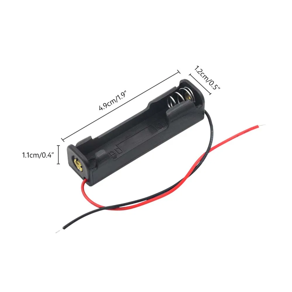 يؤدي لتقوم بها بنفسك ABS 1 2 3 4 فتحة لبطارية AAA 1X 2X 3X 4X بطاريات الحاويات حامل البطارية صناديق تخزين البطارية صندوق البطارية