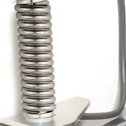 Stainless Steel Spring Mount SS-3H With 3/8-24 Threads For Radio For Antenna Up To 60 Inches Vehicle Mobile Replacement Accessor
