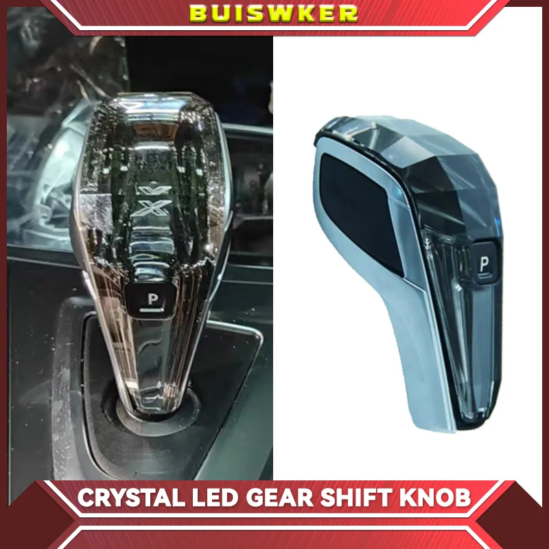 Gear Shift Knob For BMW G20 G21 iX3 G08 X3 G01 X6 G06 X7 G07 X5 G05 Crystal 1 Piece Set Crystal Gear Handle Car Accessories