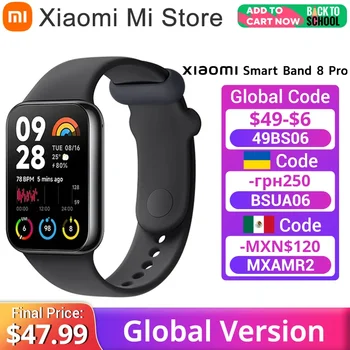 Global Version Xiaomi Mi Band 8 Pro Smart Wristband1.74