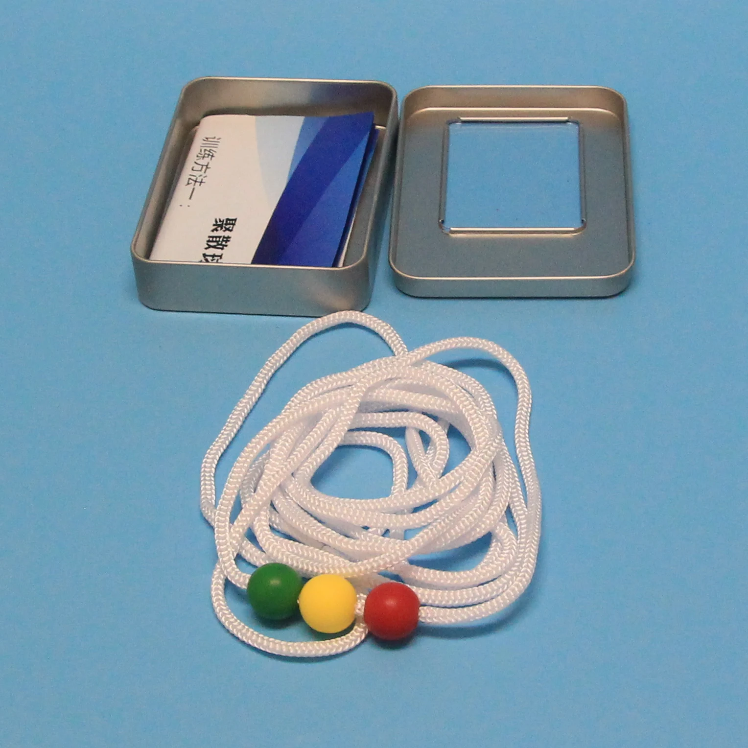 Vision Therapy Brock String 3 Color 2 Meter Length Aluminium Box