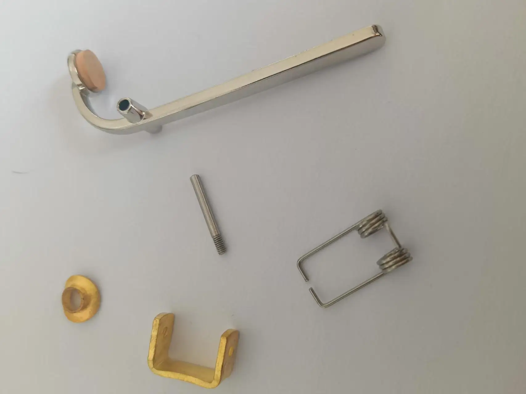 1set  Trombone Spit Value Springs Universals Trumpet Water Drain Valves