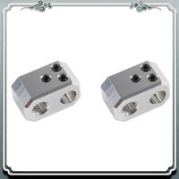 Premium 2X Trianglelab Prusa MK4 Nextruder Heaterblock Aluminum Block For The Hotend Assembly Dedicated For Printers Nextruder