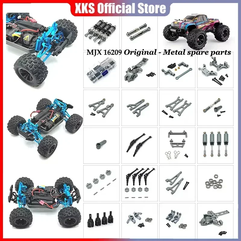

MJX Hyper Go 16207 16208 16209 16210 H16H Spare Parts Metal Upgrade Modified Rc Drift Car Remote Control Cars Accessories