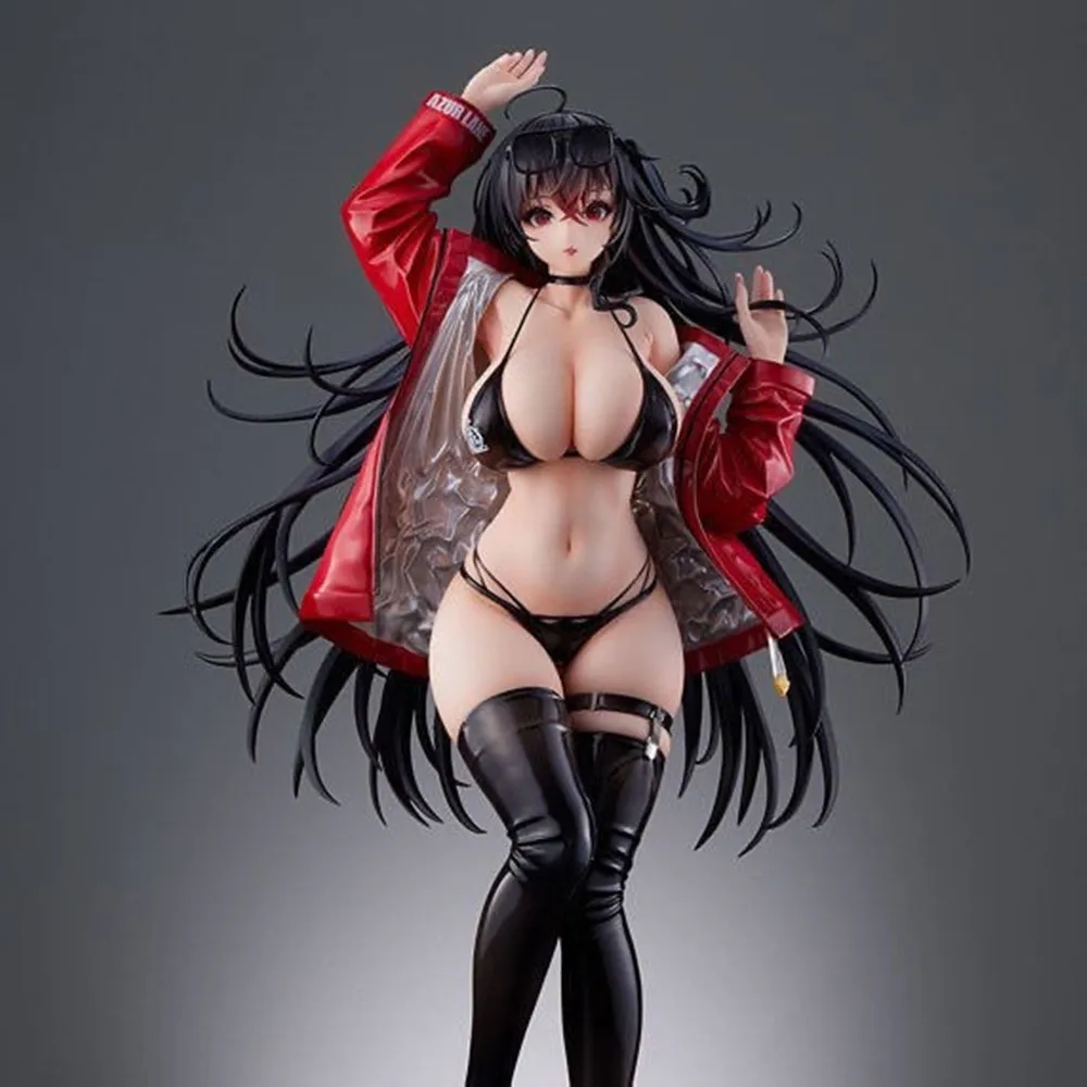 450mm Azur Lane Taihou Enraptured Companion 1/4 Anime Sexy Girl PVC Action Figure Adult Collection Model zabawki lalka prezent