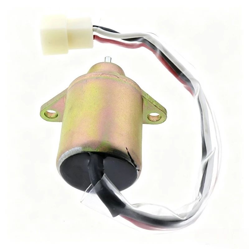 119285-66500 11928566500 12V Fuel Stop Solenoid For Yanmar Engine 2TNE68 3TNA72L 3TNE68 3TNE74 Takeuchi Mini Excavator TB014