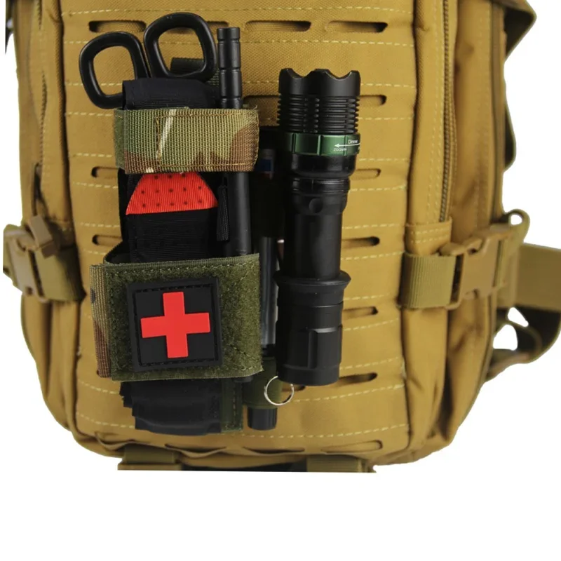 First Aid Kit Molle Pouch,Tactical Medical Bag with Belt,Fast Tourniquet and Shears for Emergency,Hunting,Hiking,Camping Gear