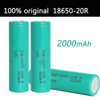 New 100% Original  2000mAh 18650 3.7V18650 Lithium Rechargeable Battery Suitable for GTL Evrefire Flashlight Battery