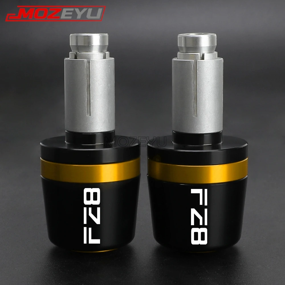 Motorcycle Handlebar Grips Bar Ends Cap 22mm Handle Counterweight Plug For YAMAHA FZ8 FZ-8 2010 2011 2012 2013 2014 -2026 2025