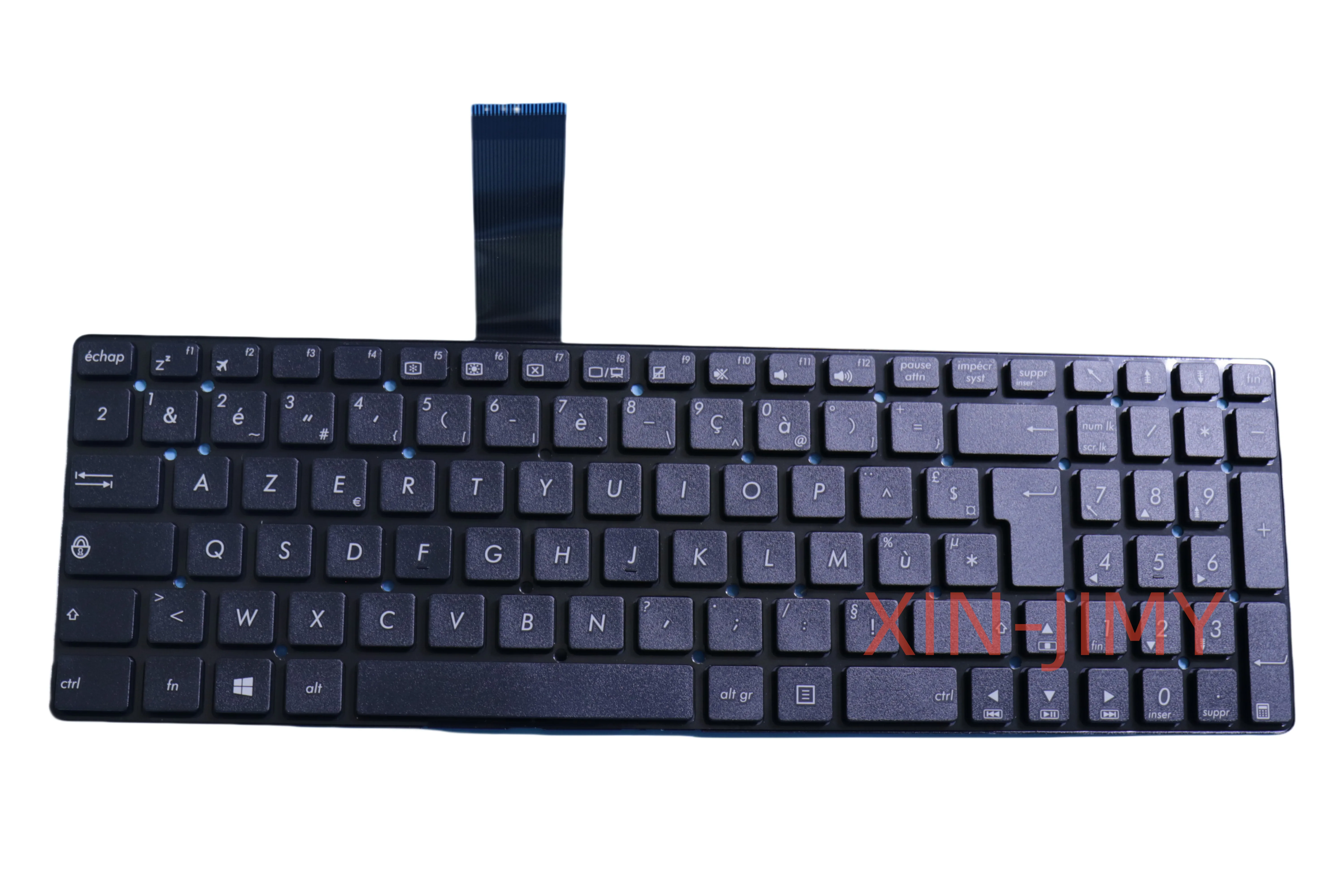 French Laptop keyboard For ASUS K55 K55A K55V K55VJ K55VD K55VM K55VS K55XI Laptop Black without backlit