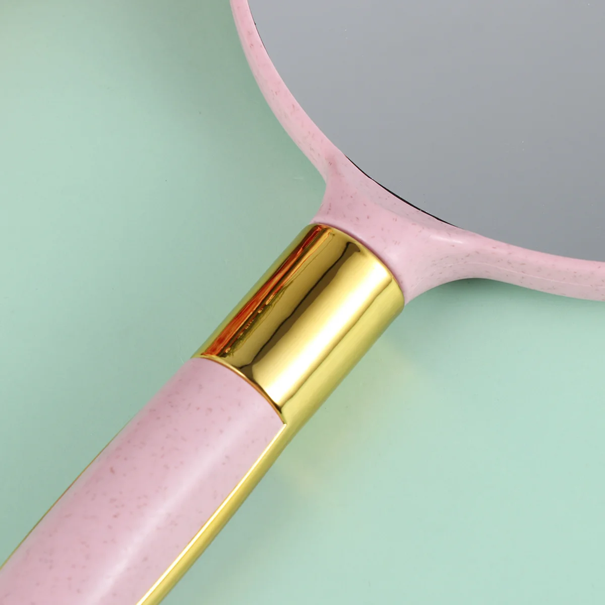 

Round Makeup Mirror Portable Handheld Compact Mirror Makeup Accessories Supplies for Women