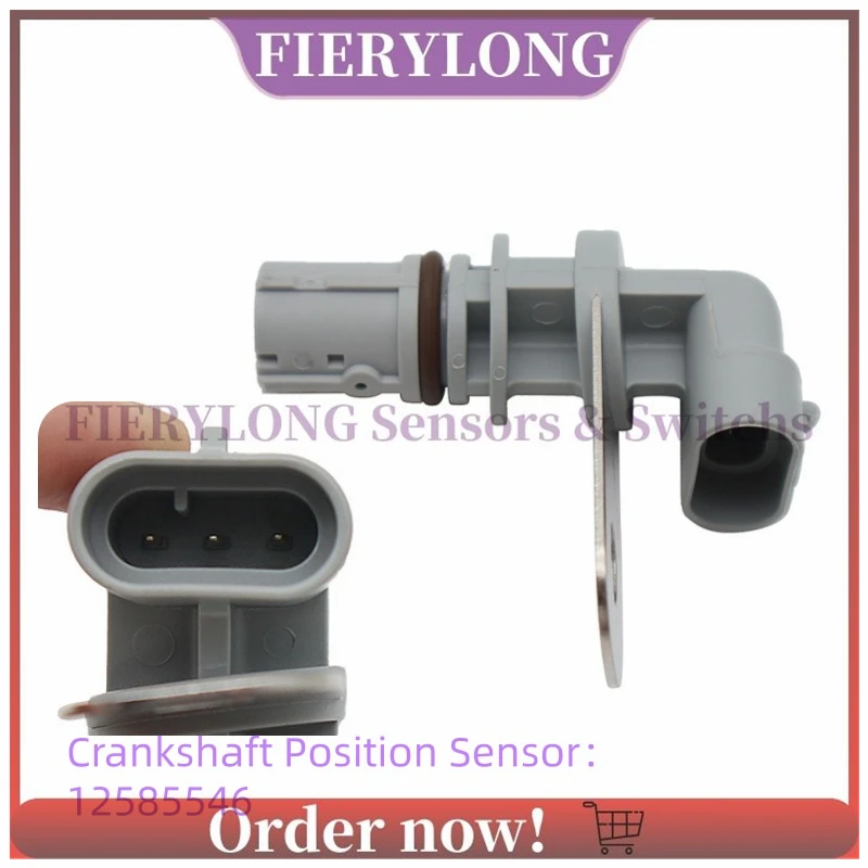 12585546 Car Crankshaft Position Sensor For Buick Allure Rainier Cadillac Escalade Chevrolet Avalanche Express 2133520 SU9538