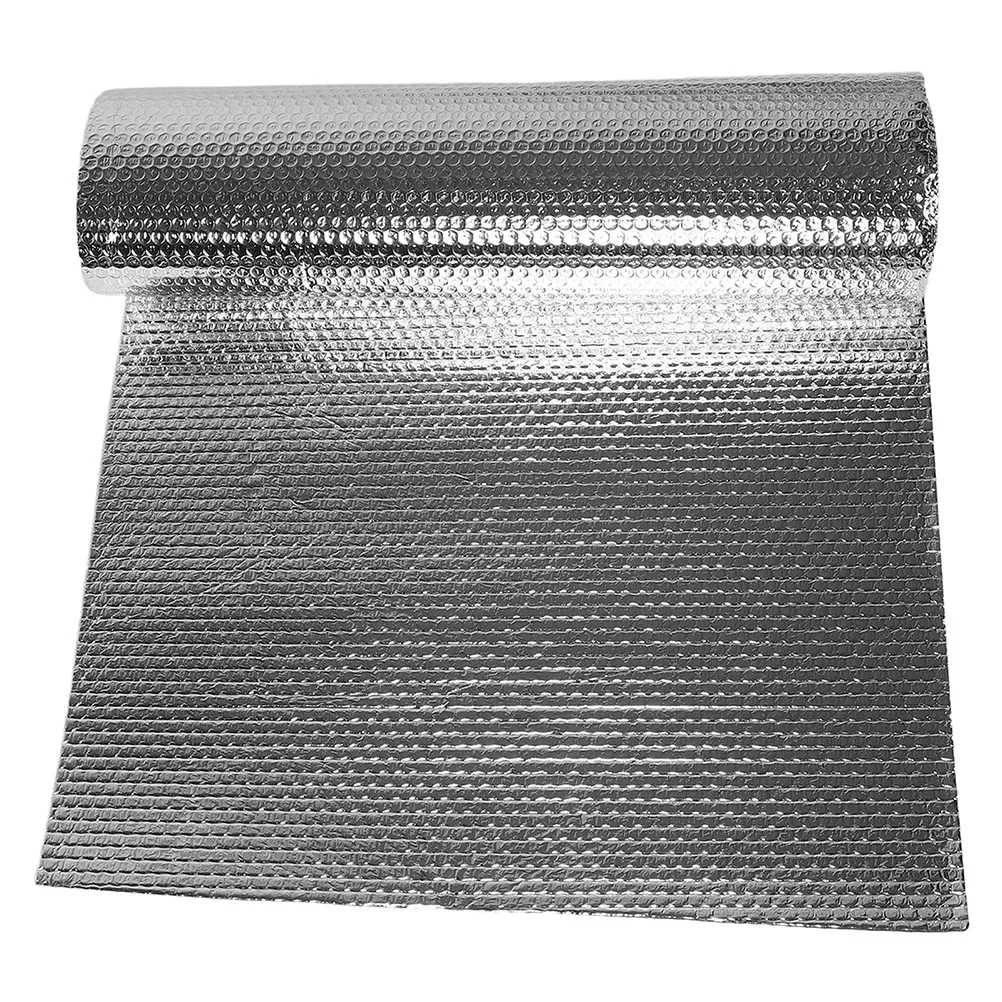 

60Cm Reflective Bubble Aluminum Foil Thermal Barrier For Radiators Double Side Sheet Radiant Barrier Roll Window For Winter