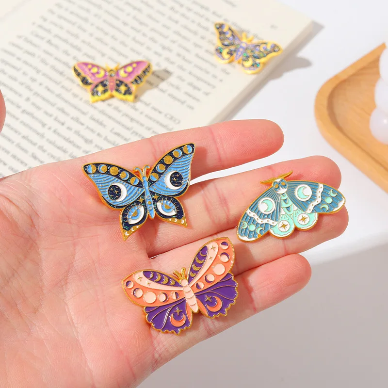 Butterfly Brooch Moth Brooch Animal Brooch Animals Insect Brooch Butterfly Pin Animal Pin Moth Pin Insect Badge Lapel Pins