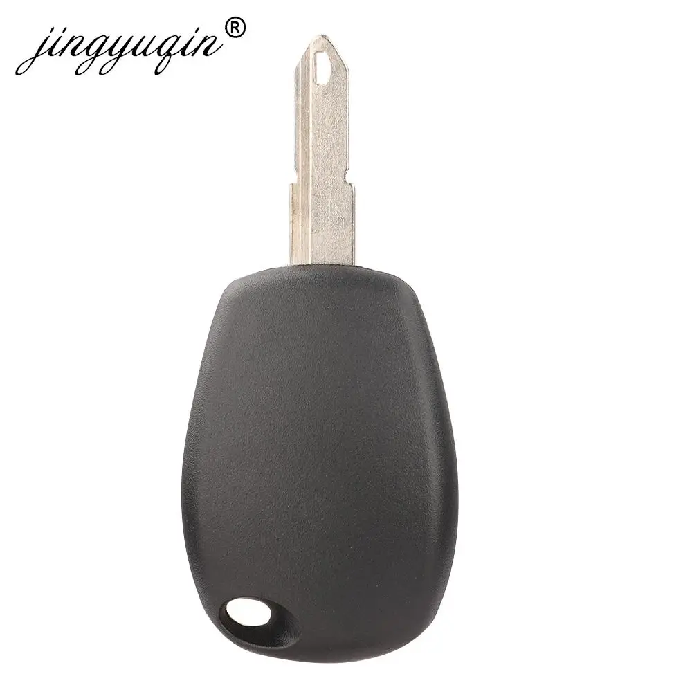 jingyuqin 10szt Transponder Car Key Shell Dla Renault Logan Kangoo Duster Clio Twingo Modus Master Primastar Dacia Nissan Opel