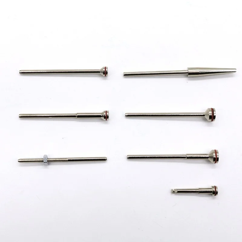 10pcs 2.3cm/4.6cm Dental Spindle Bits Dental Lab Discs For Polisher Polishing Discs Rotary Dental Tools