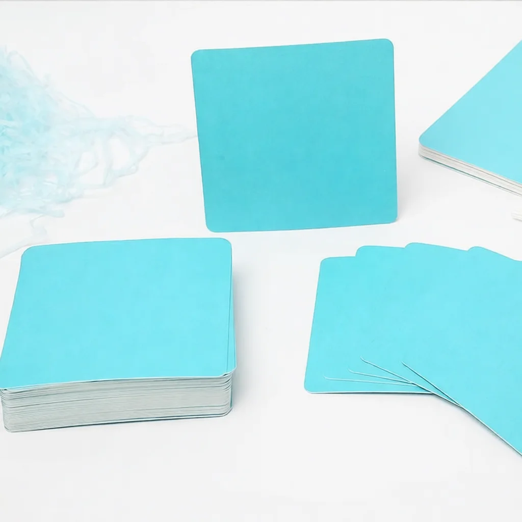 Blank Cardstock Paper Thick Note Cards DIY Greeting Cards Painting Sketching Vocabulary Memo Supplies For Office School