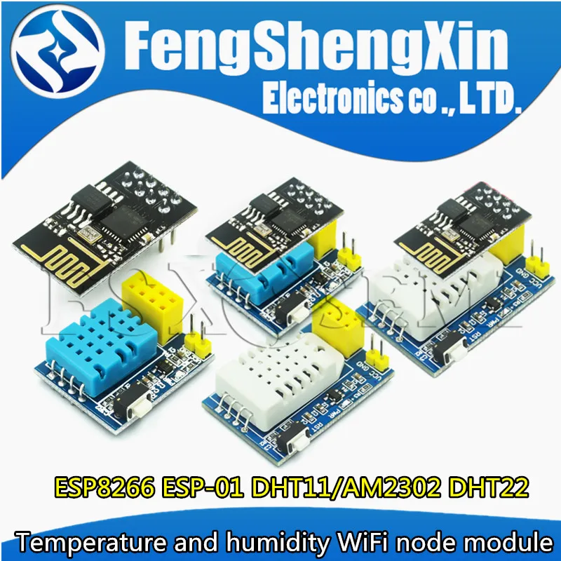 ESP8266 ESP-01 DHT11 AM2302 DHT22 Temperature and humidity WiFi node module Board For Arduino