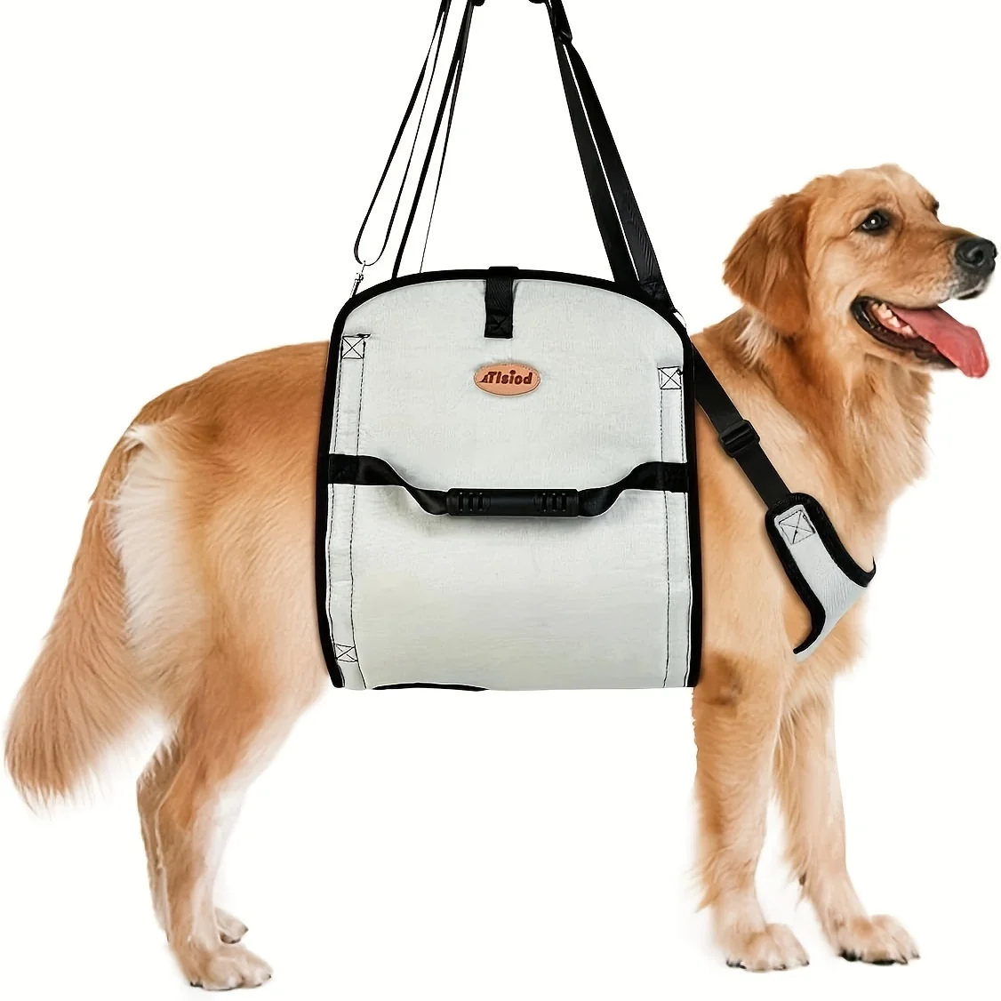 1pc Dog Carry Sling,Emergency Backpack Pet Harness,for Dog Carrier for Senior Dogs Joint Injuries, Arthritis, Up and Down Stair