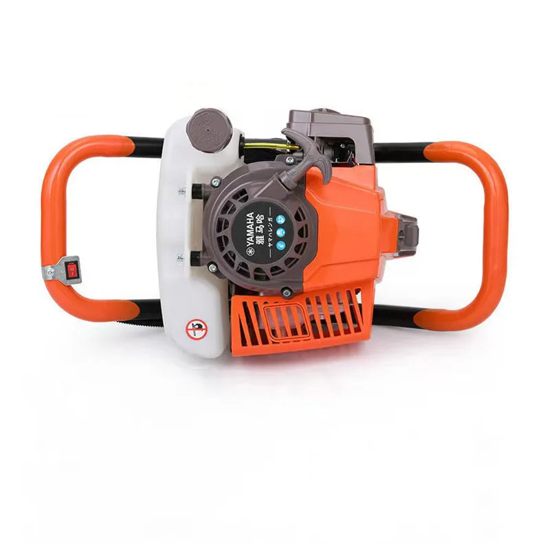Wholesale 63CC Petrol Post Hole Digger Drill Borer Fence Extension Auger Bits Tree Planting Earth Auger Machine Post Hole Digger