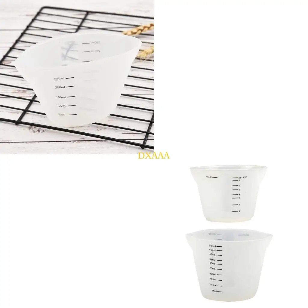 DXAA Reusable Mixing Cups Epoxy Jewelry Casting Molds Acrylic Paint Pouring Cups