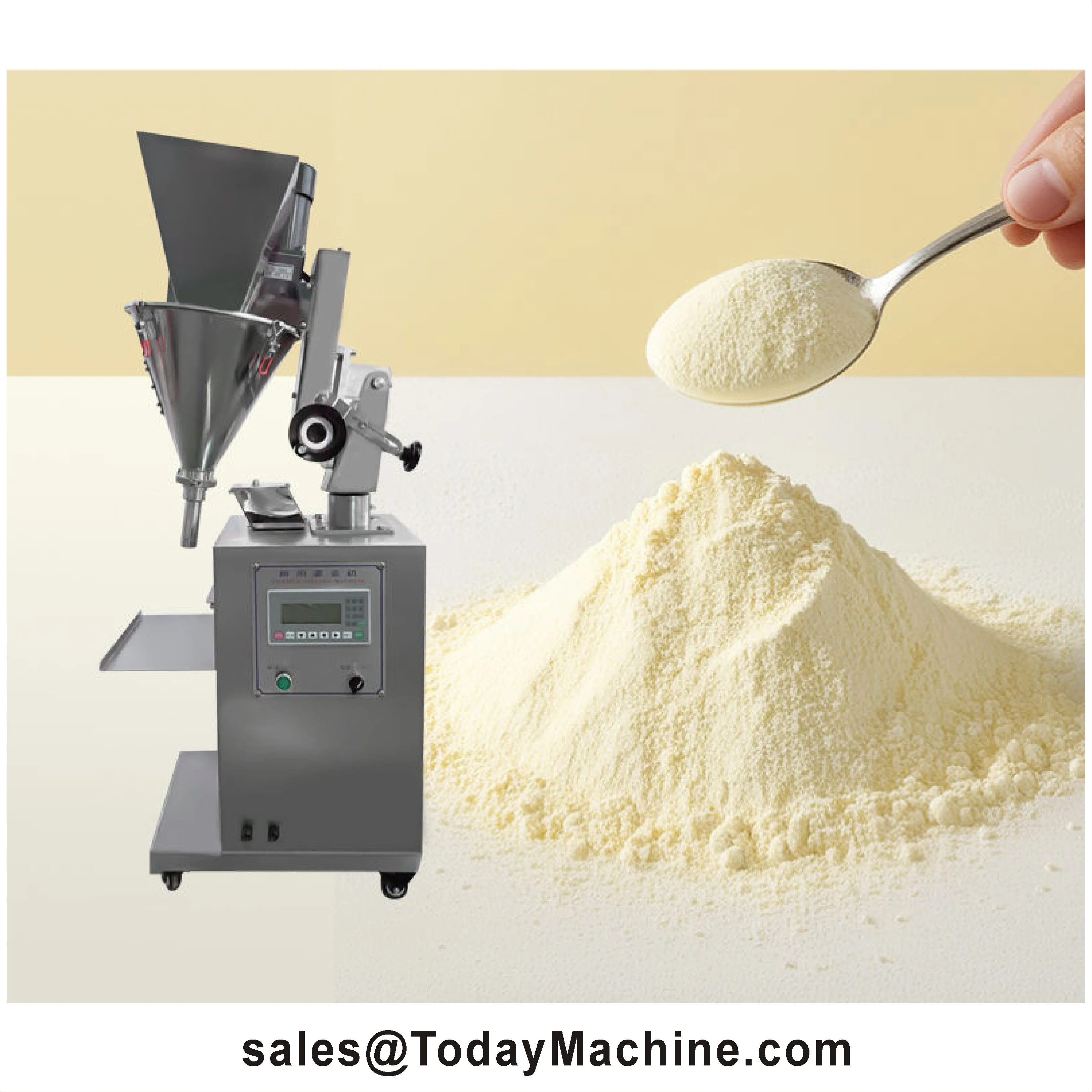 Multi Function Tabletop Powder Filling Machine Seeds Herbal Powder Desktop Auger Filling Machine