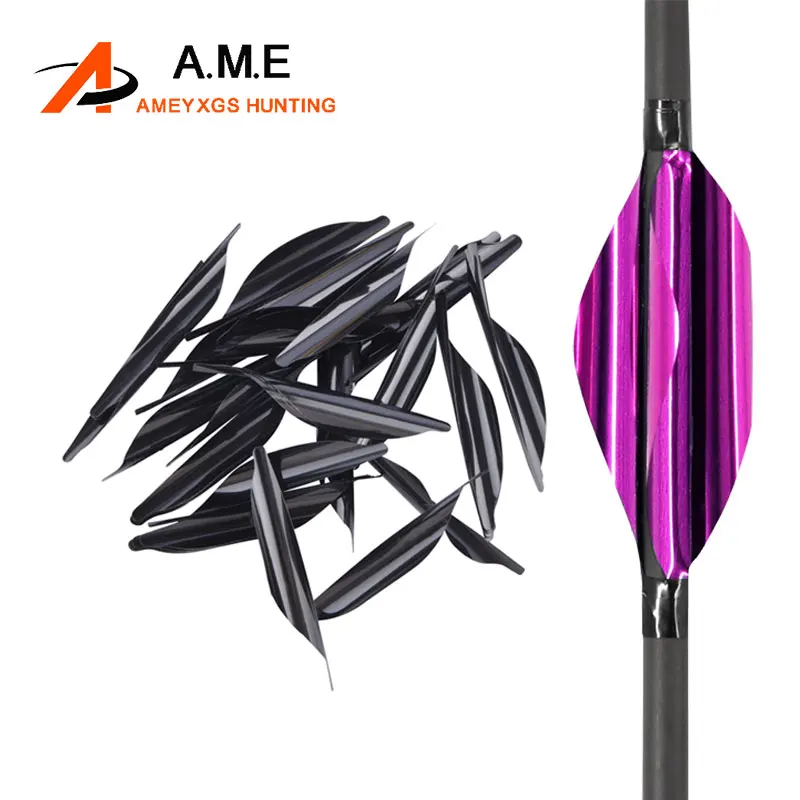 Plumas de flecha en espiral ala derecha – Accesorios tiro con arco - imagen 2