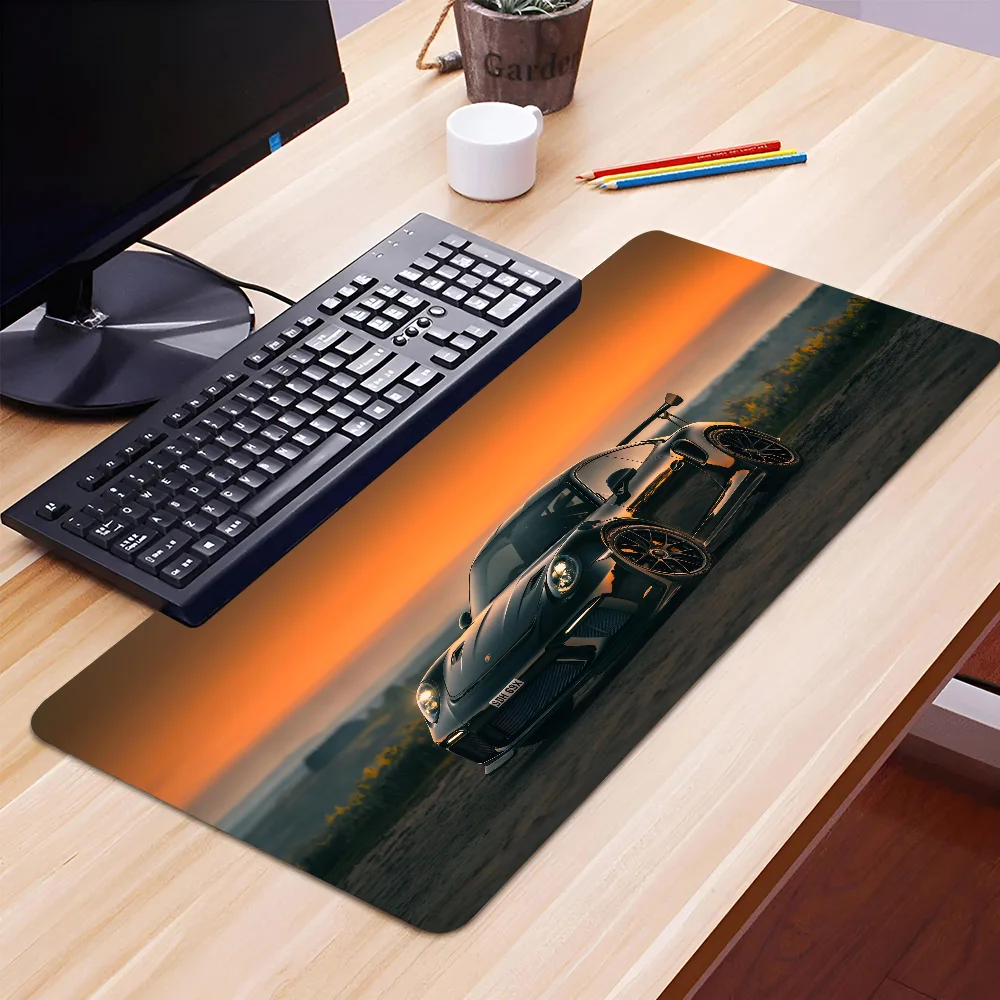 1pc hot car cool Porsche 992 9 Non-slip Mouse Pad Suitable For Office Computers Laptops E-sports Game Desk Mats XXL Keyboard