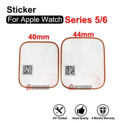 Front LCD Screen Sticker And Back Cover Sticker Glue For Apple Watch Series 5 6 40mm 44mm