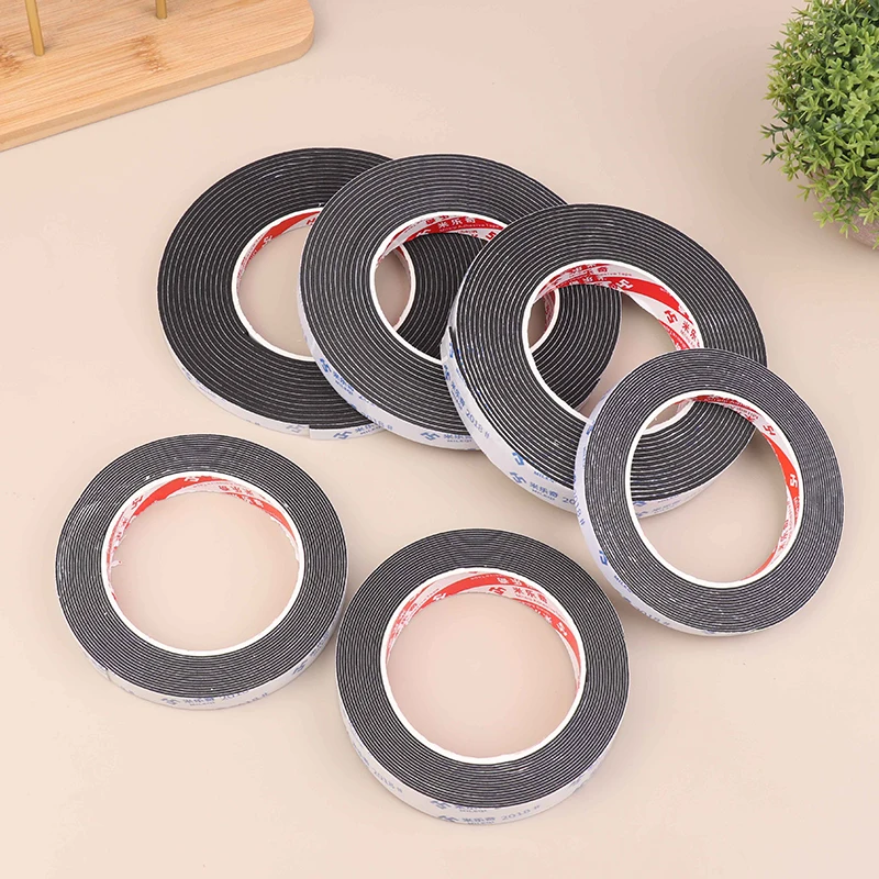 5 متر عجلة الأمتعة كتم أشرطة ملصق عازل للصوت مقاومة للصدمات العالمي حقيبة غطاء عجلة نافذة الباب الفجوات مختومة أداة